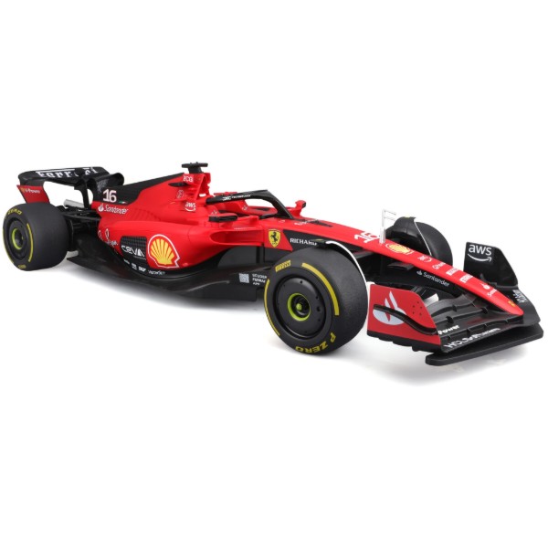 Фото - Радіокерована машинка Maisto Tech Formula RC SF-23 #16 Charles Leclerc (82771 red)